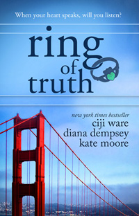 Kate has joined fellow authors, Ciji Ware and Diana Dempsey, in Ring of Truth, an anthology of related stories set in San Francisco. Kate's story—&amp;quot;Once Upon a Ring&amp;quot;—winner of the 2015 Book Buyers Best Award for Romantic Novella, is available as a single novella, or in the larger Ring of Truth anthology.