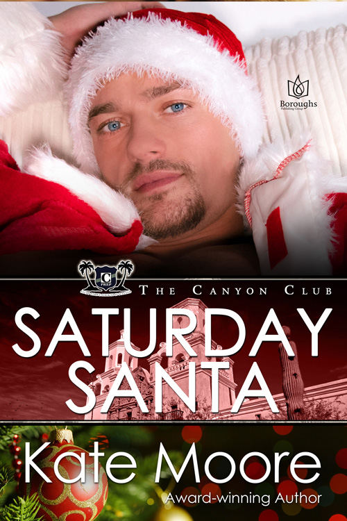 In Saturday Santa a Beast, scarred, ex-arms consultant Jack Ryker finds his Beauty, Maryrose Lynch, at a small boutique mall in a Southern California beach town. Together they vanquish an enemy Jack has unleashed from the dangerous world of arms dealing and earn the merriest Christmas of their lives together. Warning: this story is heartwarming and humorous, but the hero’s past introduces some dark, definitely un-Hallmark elements. 