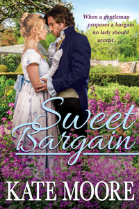 Bel Shaw, oldest daughter of a country squire and mother hen to a dozen siblings and cousins, strikes a devilish bargain with their new neighbor, the young Earl of Haverly: a dozen kisses for the dozen fish the children have poached from his stream. 